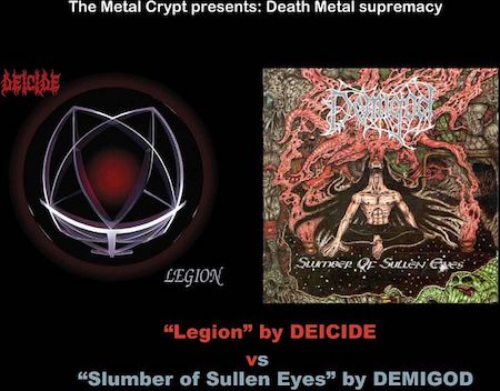 Death Metal Supremacy: Tribute to Deicide's Legion and Demigod's Slumber of Sullen Eyes